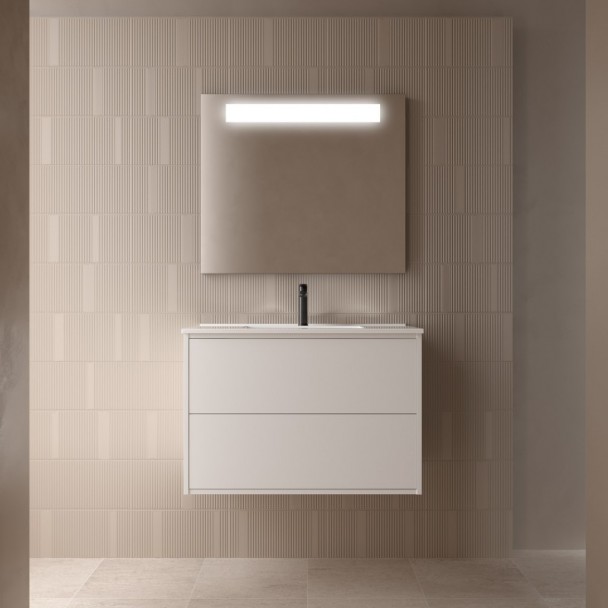 Conjunto Optimus 80 Mueble y Lavabo