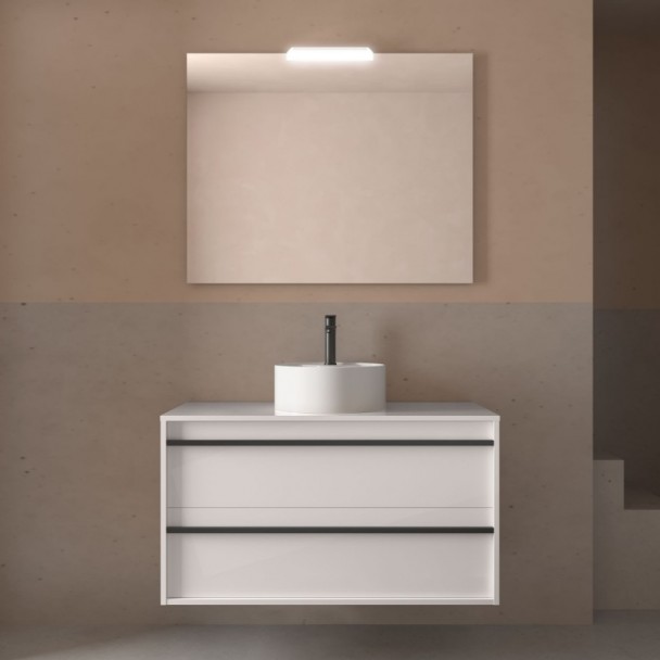 Mueble de Baño Encimera Attila 100 de 2 Cajones