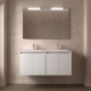 Conjunto Noja 120 de 4 Puertas Mueble y Lavabo Doble