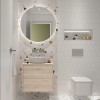 Mueble de Baño Encimera Optimus 60 de 2 Cajones