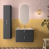 Conjunto Uniiq 60 Mueble + Lavabo y Tirador