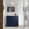 Conjunto Attila de 3 Cajones de 100 Mueble y Lavabo