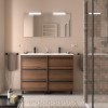 Conjunto Attila de 6 Cajones de 120 Mueble y Lavabo