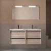 Conjunto Attila 120 de 4 Cajones, Mueble y Lavabo