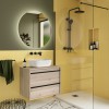 Mueble de Baño Encimera Attila 70 de 2 Cajones