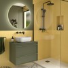 Mueble de Baño Encimera Attila 70 de 2 Cajones