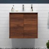 Conjunto Noja 70 de 2 Puertas Mueble y Lavabo