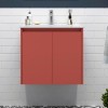 Conjunto Noja 70 de 2 Puertas Mueble y Lavabo