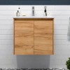 Conjunto Noja 70 de 2 Puertas Mueble y Lavabo