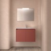 Conjunto Noja 80 de 2 Puertas Mueble y Lavabo