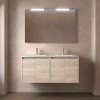 Conjunto Noja 120 de 4 Puertas Mueble y Lavabo Doble