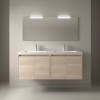 Conjunto Noja 140 de 4 Puertas Mueble y Lavabo Doble