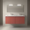 Conjunto Noja 140 de 4 Puertas Mueble y Lavabo Doble