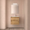 Conjunto Noja 60 de 2 Cajones Mueble y Lavabo