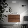 Conjunto Noja 80 de 2 Cajones Mueble y Lavabo