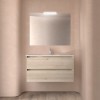 Conjunto Noja 100 de 2 Cajones Mueble y Lavabo