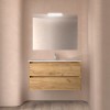 Conjunto Noja 100 de 2 Cajones Mueble y Lavabo