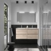 Conjunto Noja 120 de 4 Cajones Mueble y Lavabo