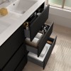 Conjunto Noja 60 de 3 Cajones Mueble y Lavabo