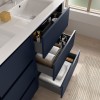 Conjunto Noja 60 de 3 Cajones Mueble y Lavabo