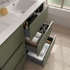 Conjunto Noja 80 de 3 Cajones Mueble y Lavabo